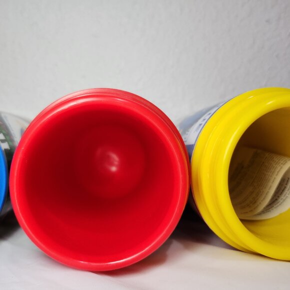 2002 Collectible M&M`s Insulate Thermos 11.5oz Lot Of 4. - Picture 6 of 10